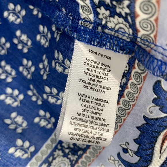 Beachlunchlounge Louisa Athen Beach Poolside Long Sleeve Blouse New Nwt Small - Picture 9 of 14